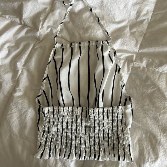 Striped Halter Top - Picture 3 of 4